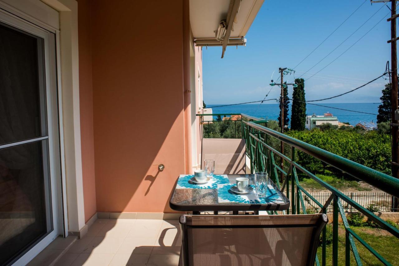 Lovely Apartment Next To The Sea Lygia Korinthias Ligia  Екстер'єр фото